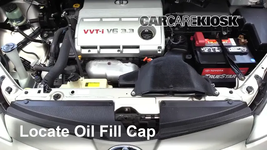 2006 Toyota Sienna LE 3.3L V6 Oil Add Oil